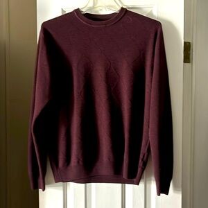 Haggar maroon XL sweater